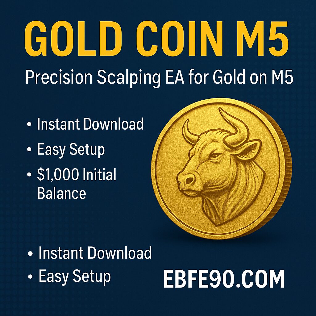 Gold Coin M5 Precision Scalping Ea For Gold On M5