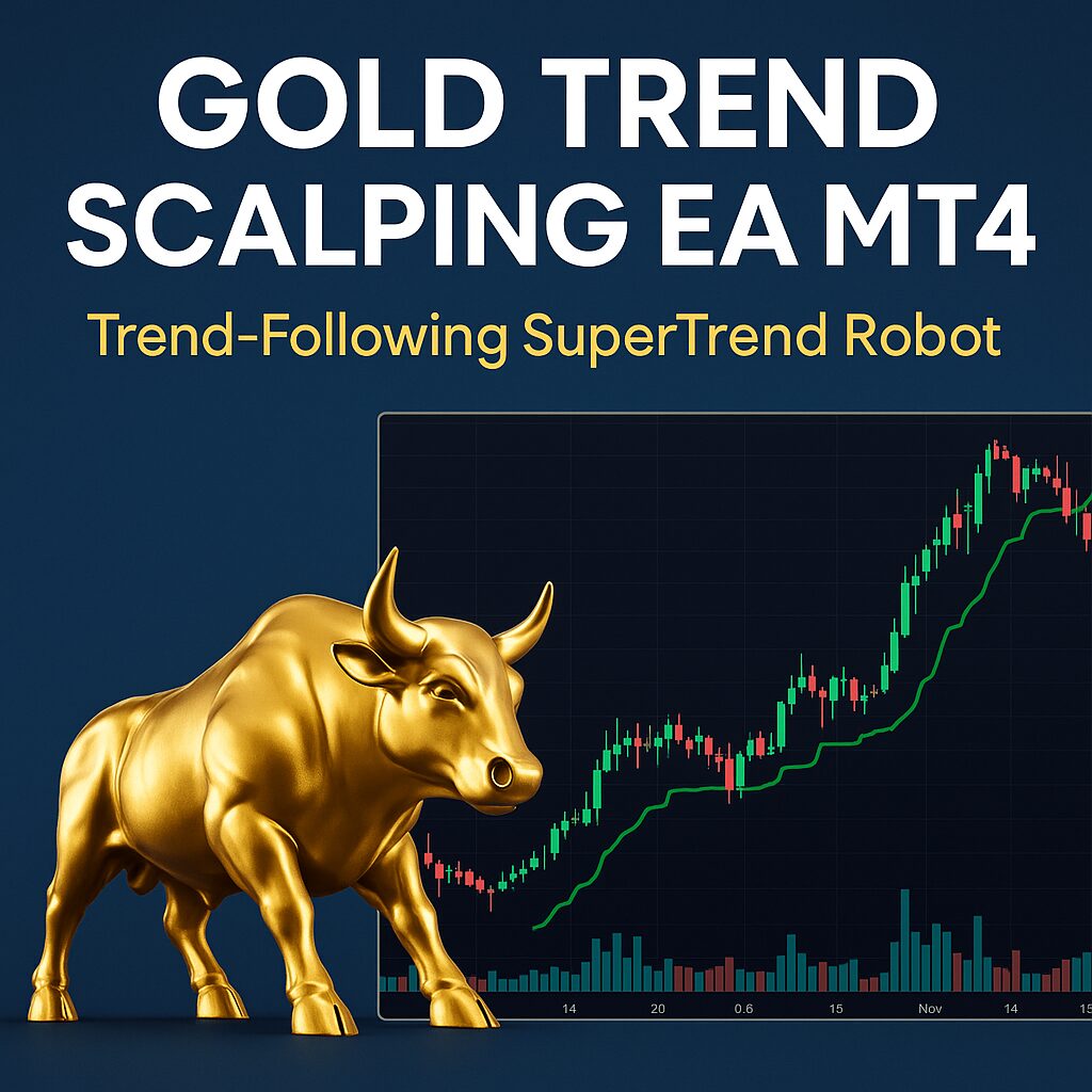 Gold Trend Scalping Ea Mt4 Trend Following Supertrend Robot